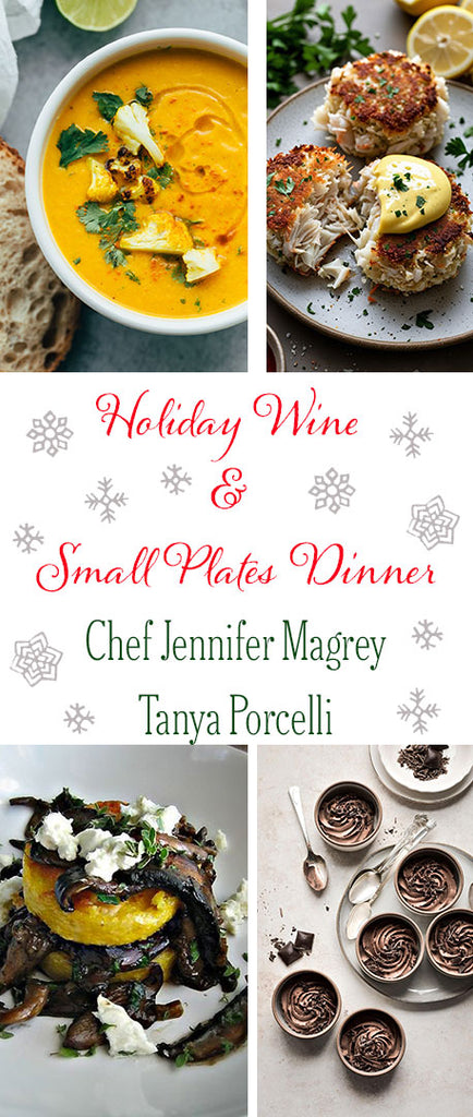 12/13 Holiday Wine & Small Plates Dinner