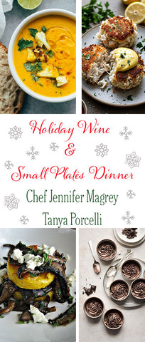 12/13 Holiday Wine & Small Plates Dinner