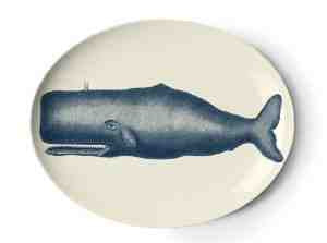 Thomas Paul Scrimshaw Whale Platter