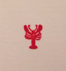 Green Grape Press Tiny  Lobster Letterpress Cards- Set  of 6